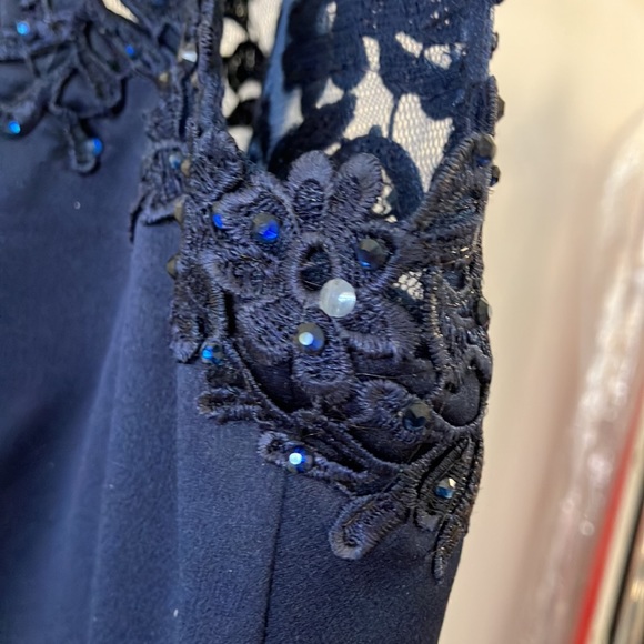 Navy Cocktail Dress-OS! - Picture 8 of 12